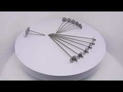 Mild Steel HVAC Insulation Duct Liner Pins with Smooth Shank Cup Head Type