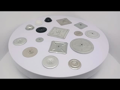 1.5 Inch Perforated Insulation Pins Self Locking Washers Flat Washer Round Galvanized Steel Plaster